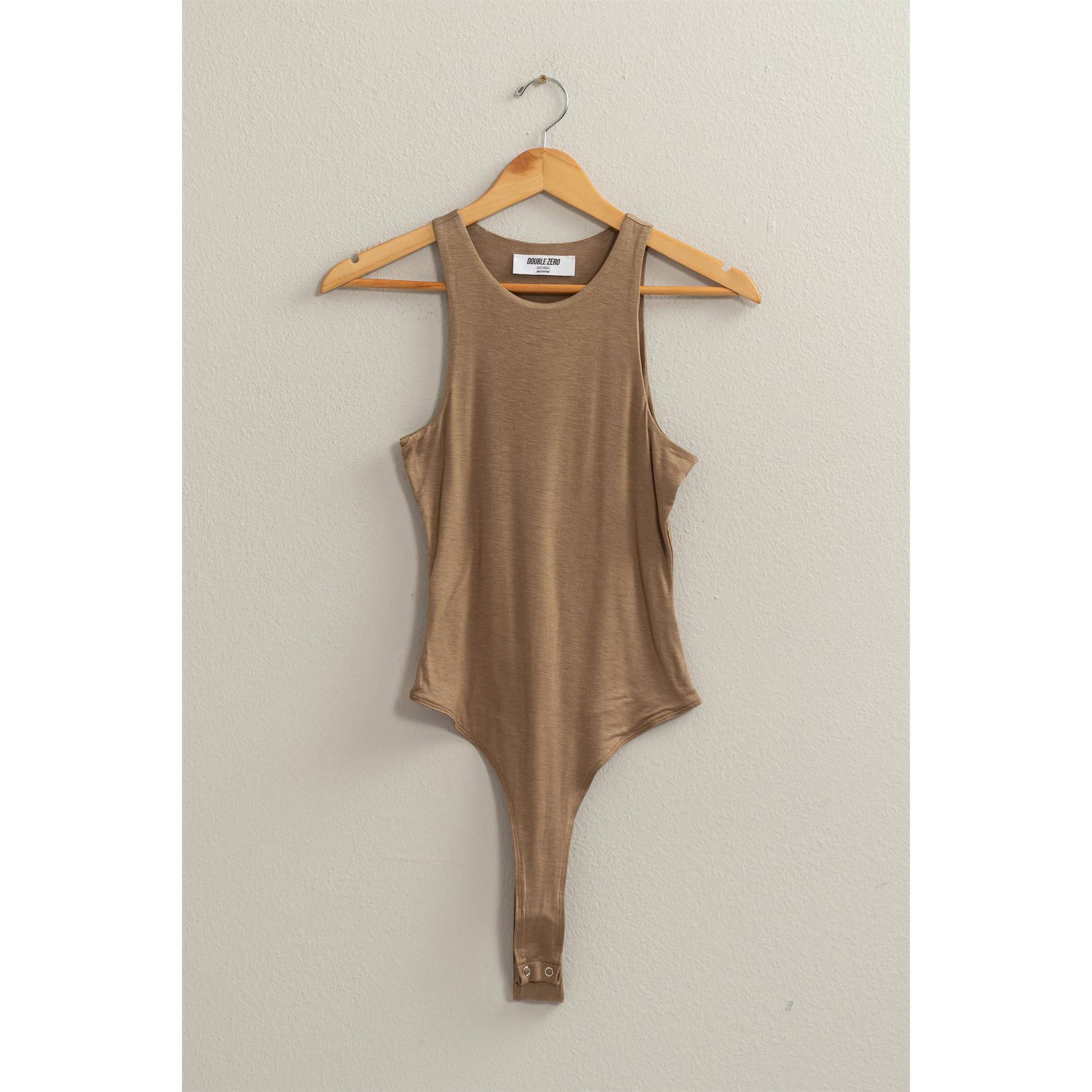 Sleeveless Tank Top Bodysuit