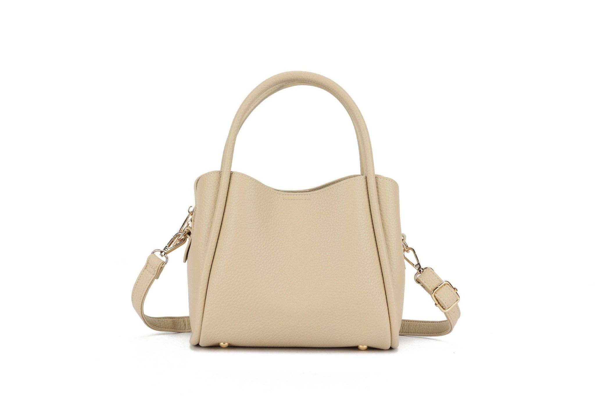94646 Clara 3 Compartment Satchel/Crossbody Bag