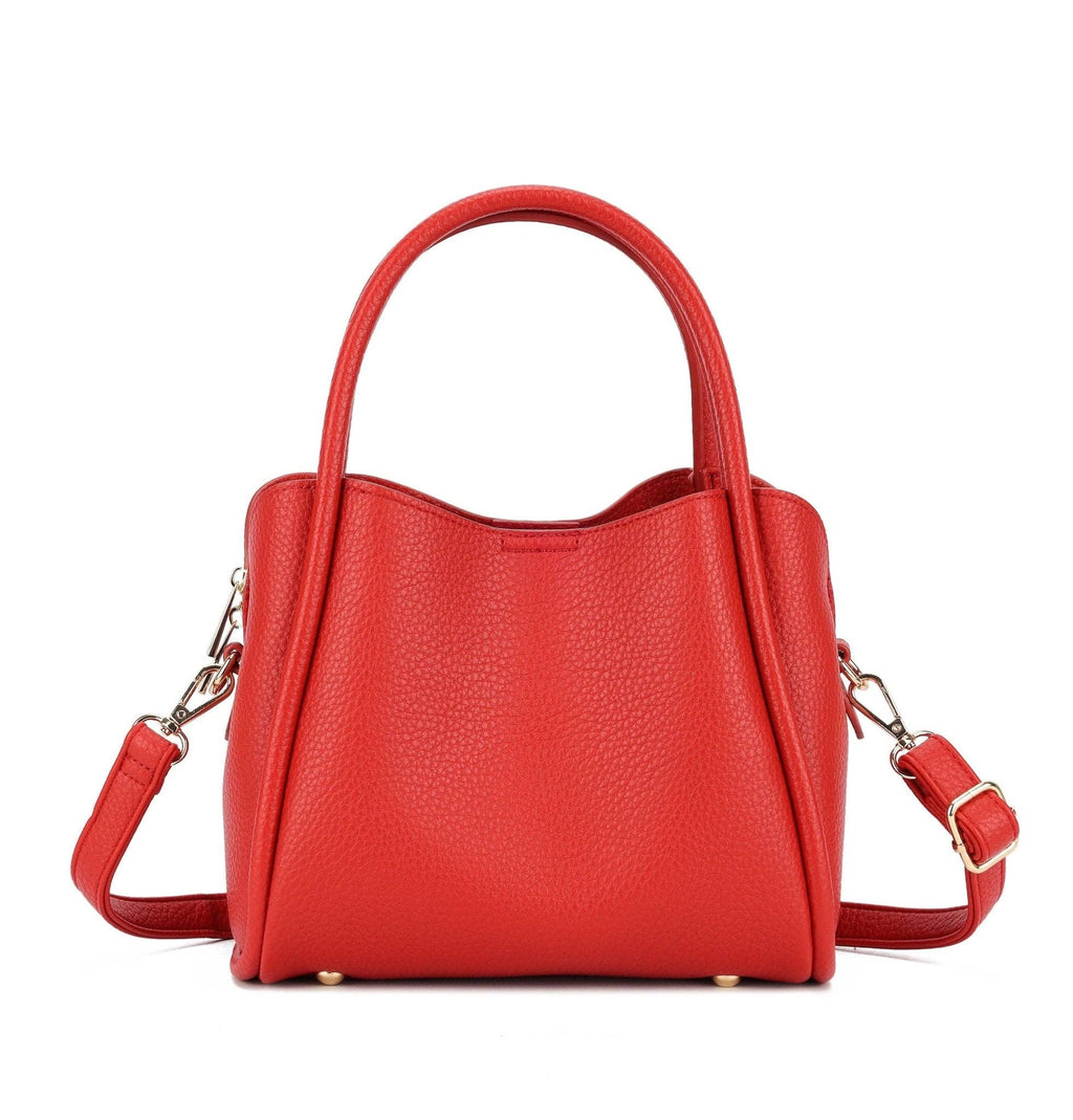 94646 Clara 3 Compartment Satchel/Crossbody Bag
