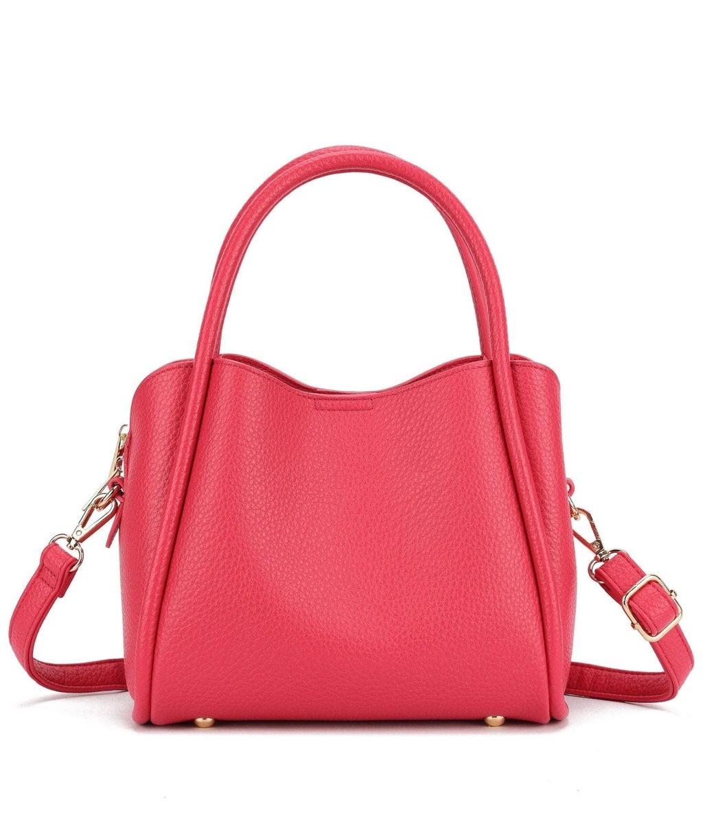 94646 Clara 3 Compartment Satchel/Crossbody Bag
