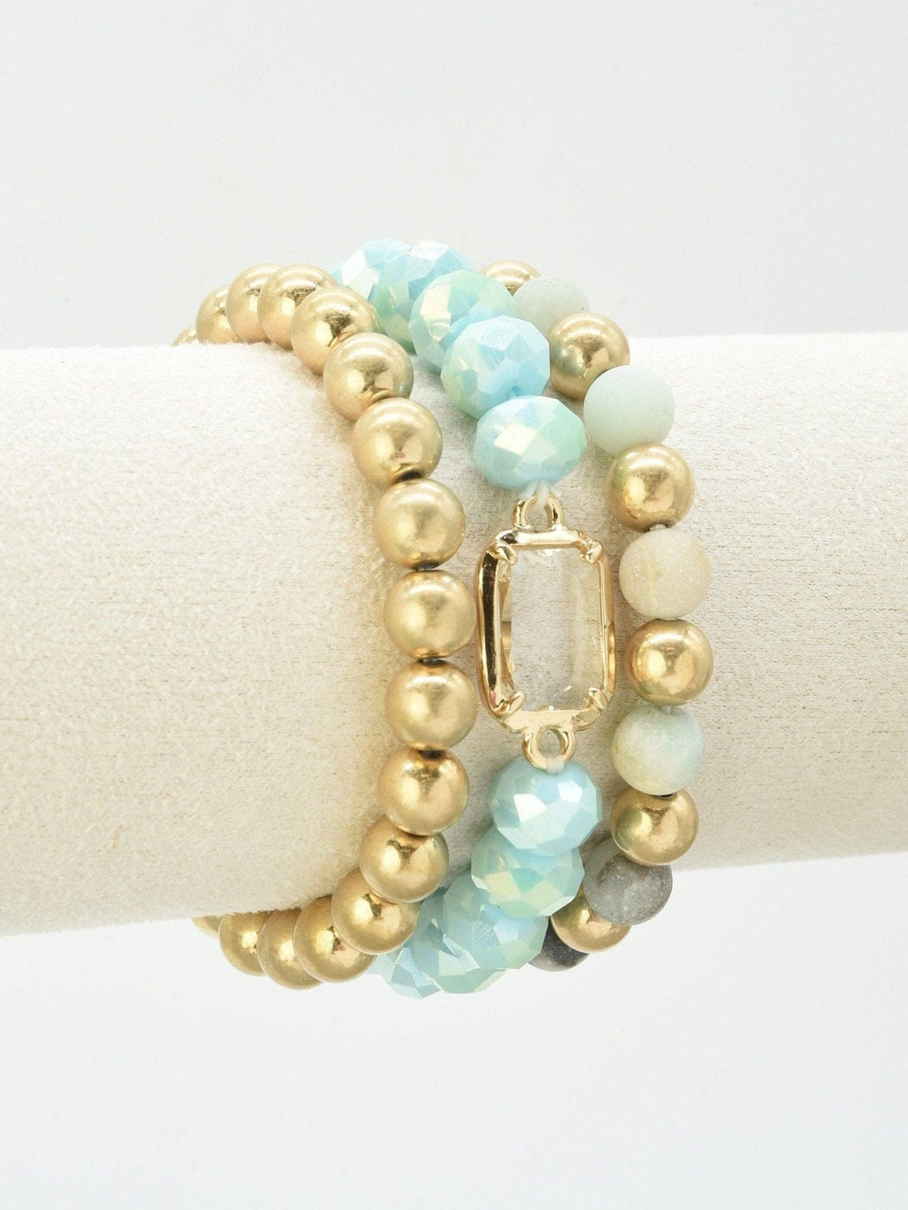Nora Multi Strand Beaded Bracelet