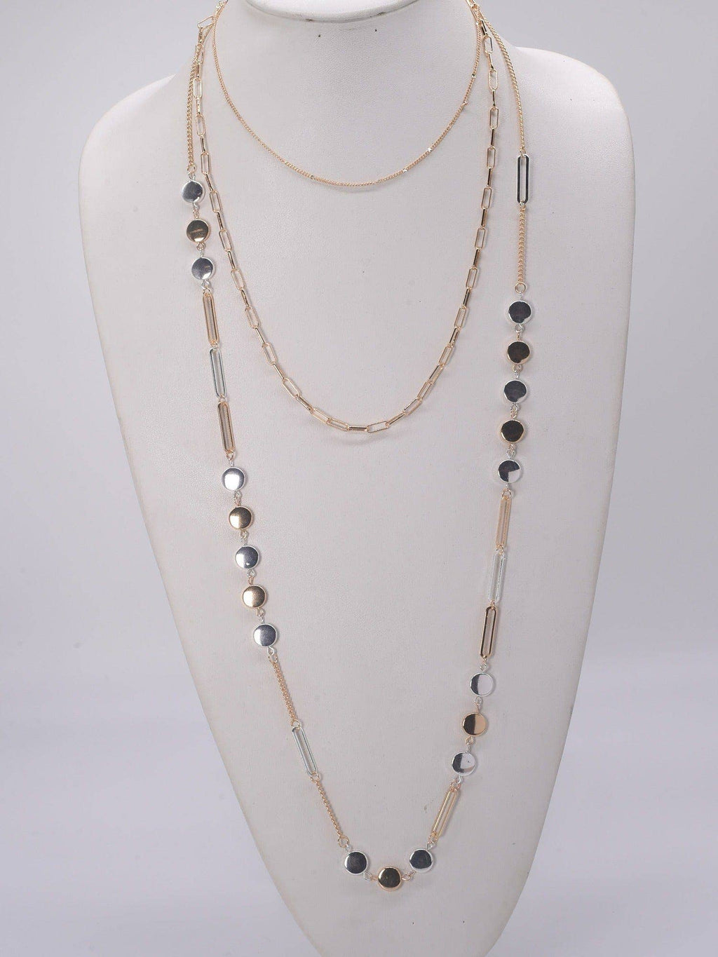 Layered Beaded Necklace