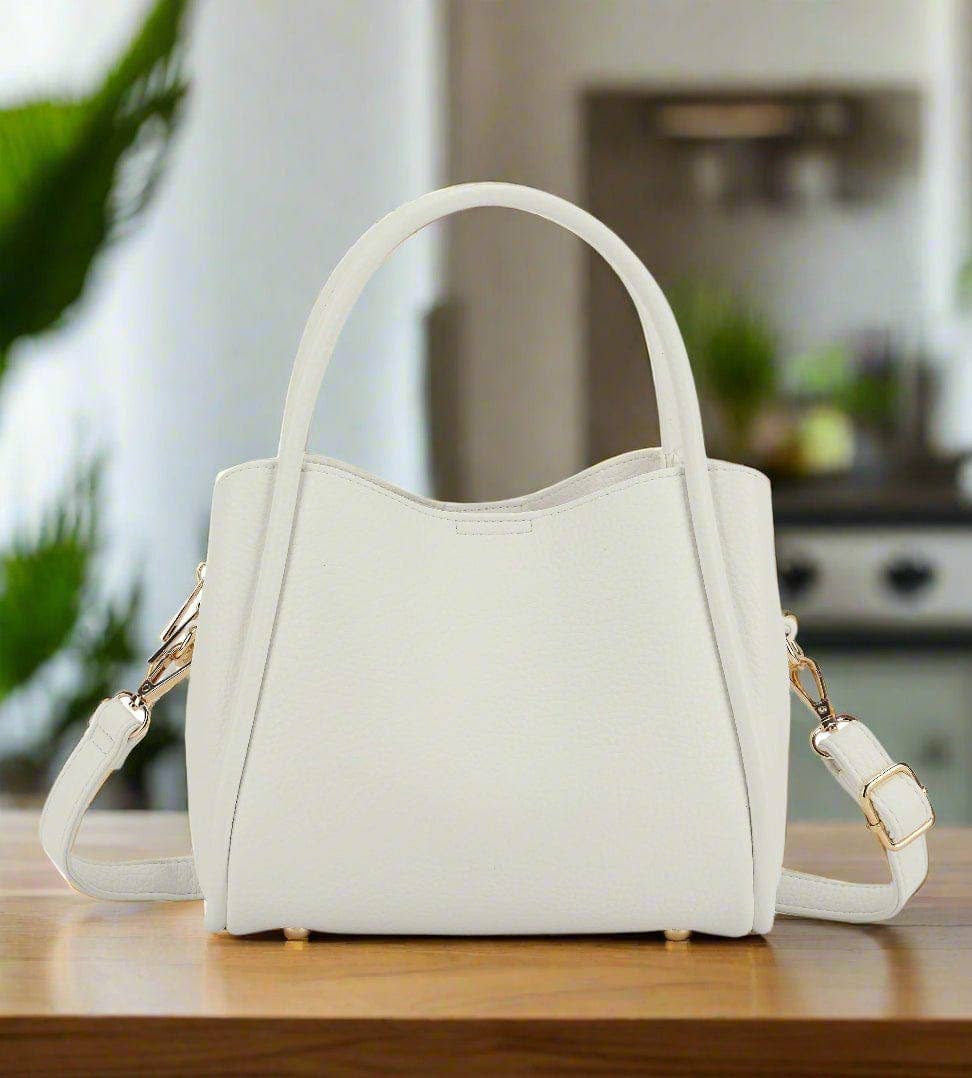 94646 Clara 3 Compartment Satchel/Crossbody Bag