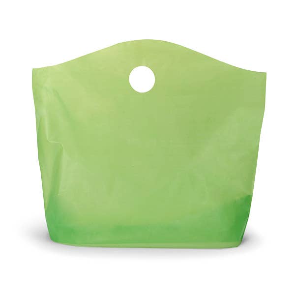 Wave Top Plastic Retail Merchandise Bags