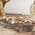 Radiant Stones – Jeweled Stretch Bangle Bracelet