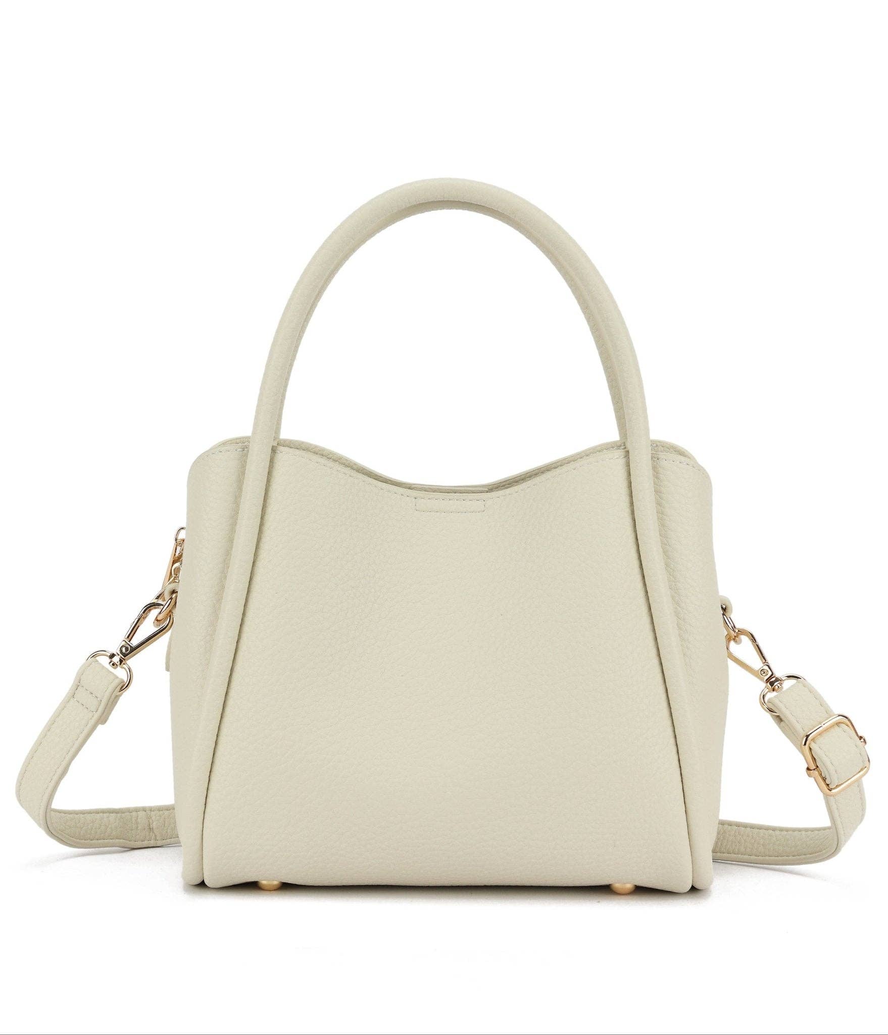 94646 Clara 3 Compartment Satchel/Crossbody Bag