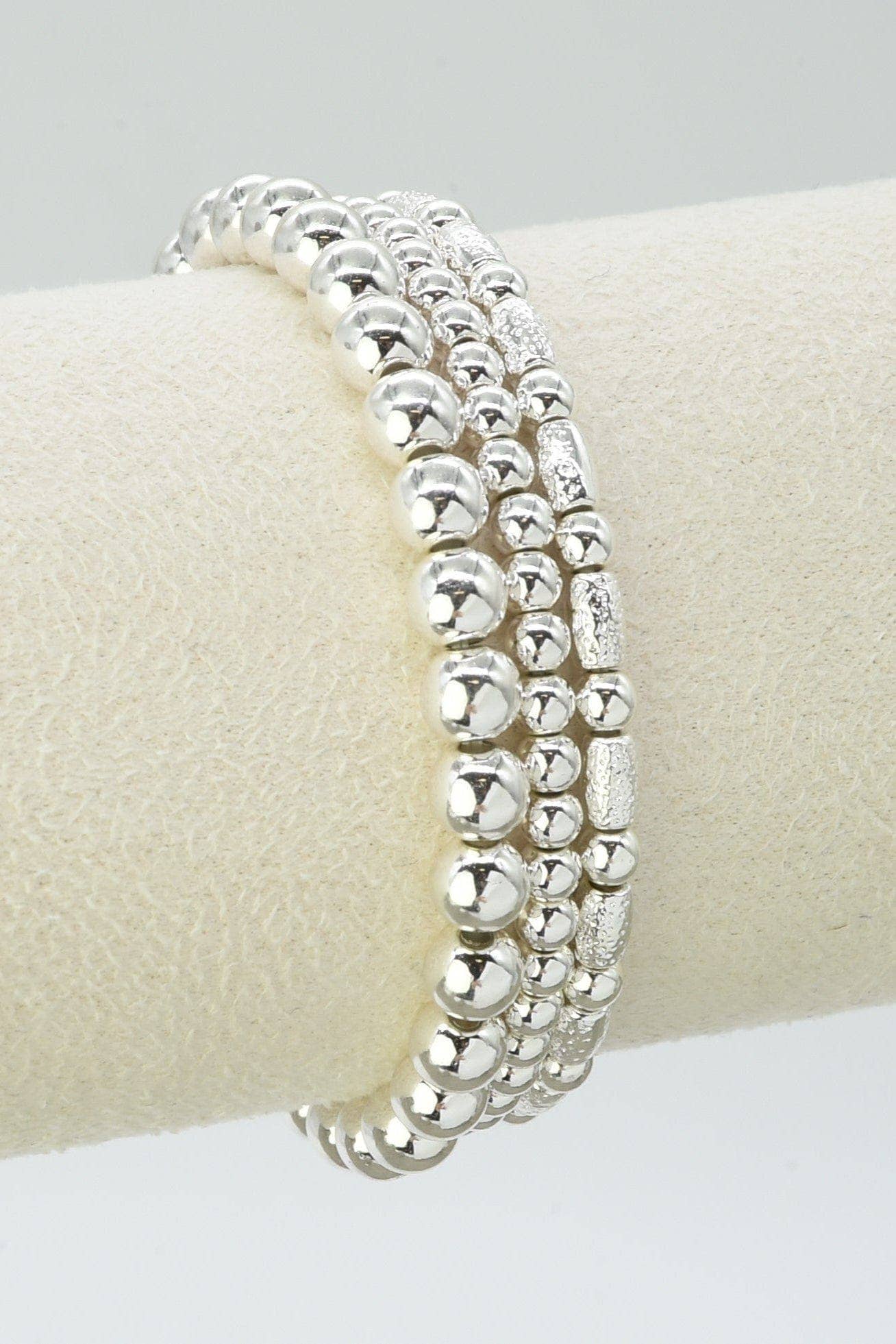 CB2275 3PC Mixed Stretch Bracelets