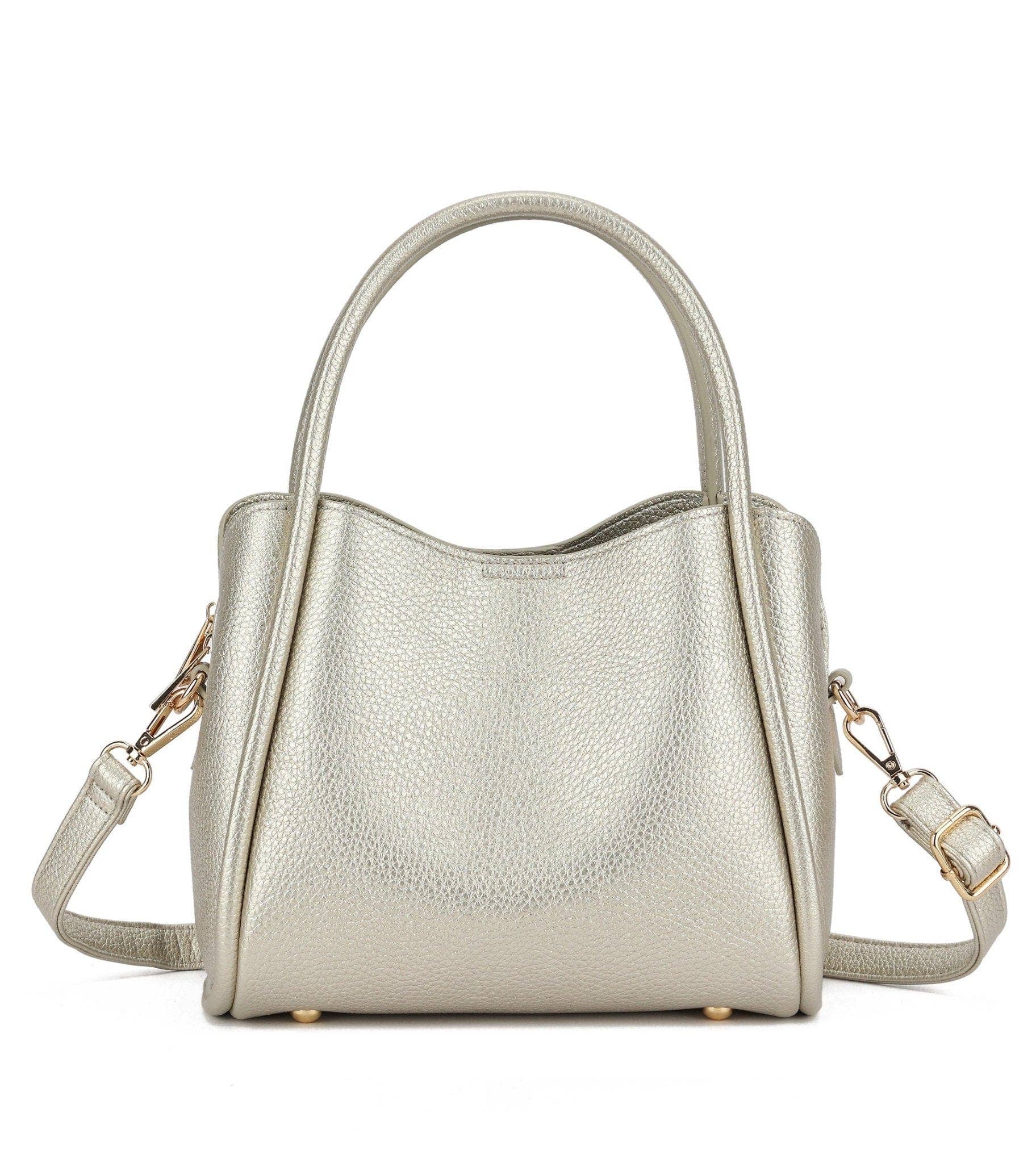 94646 Clara 3 Compartment Satchel/Crossbody Bag