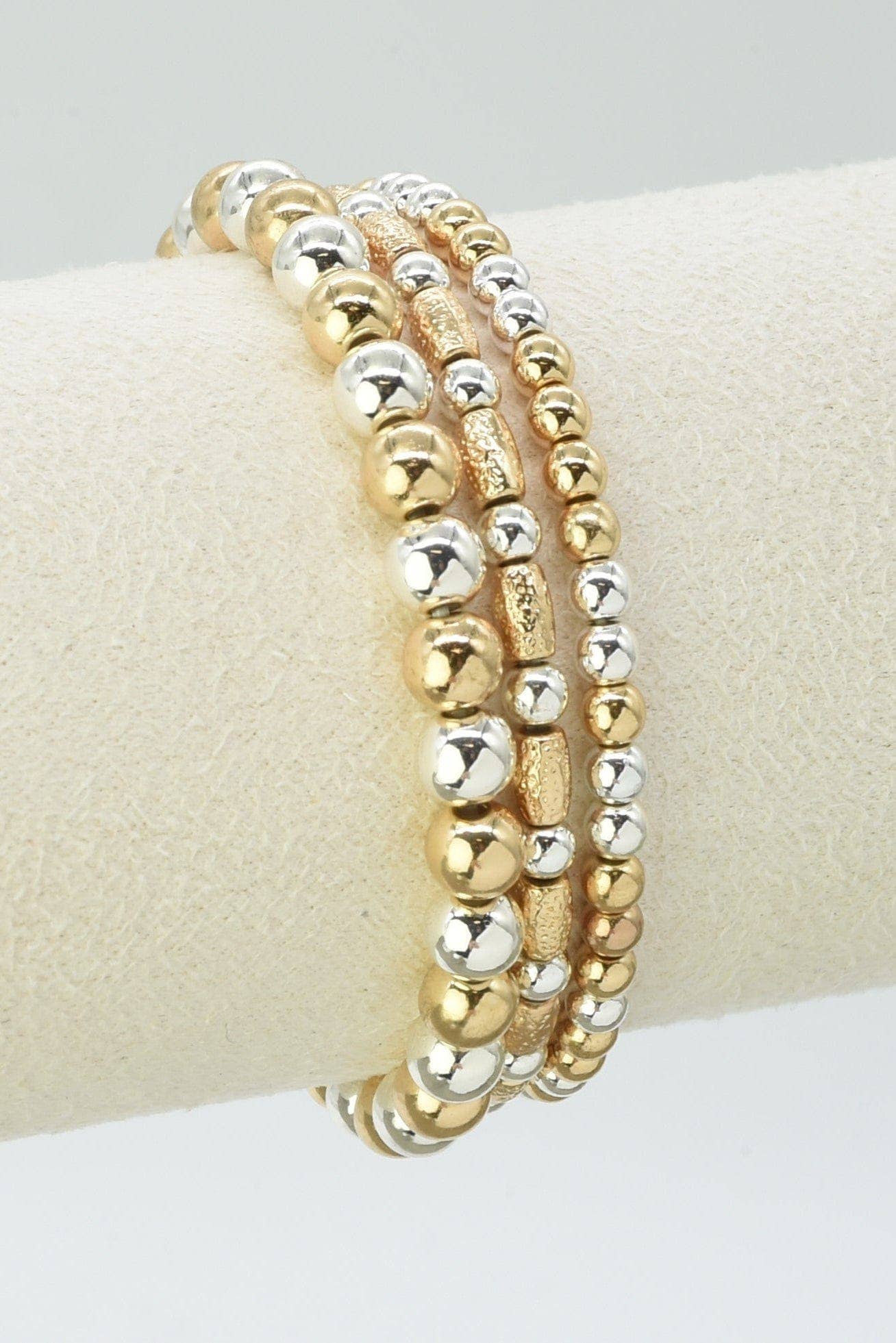 CB2275 3PC Mixed Stretch Bracelets