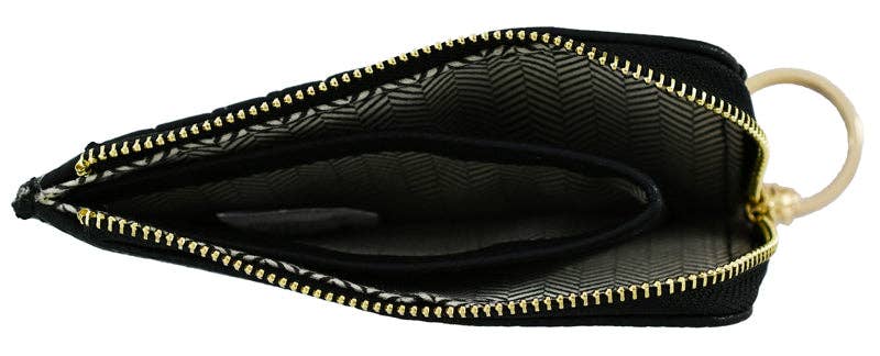 Small But Big Faux Leather Card Holder Wallet