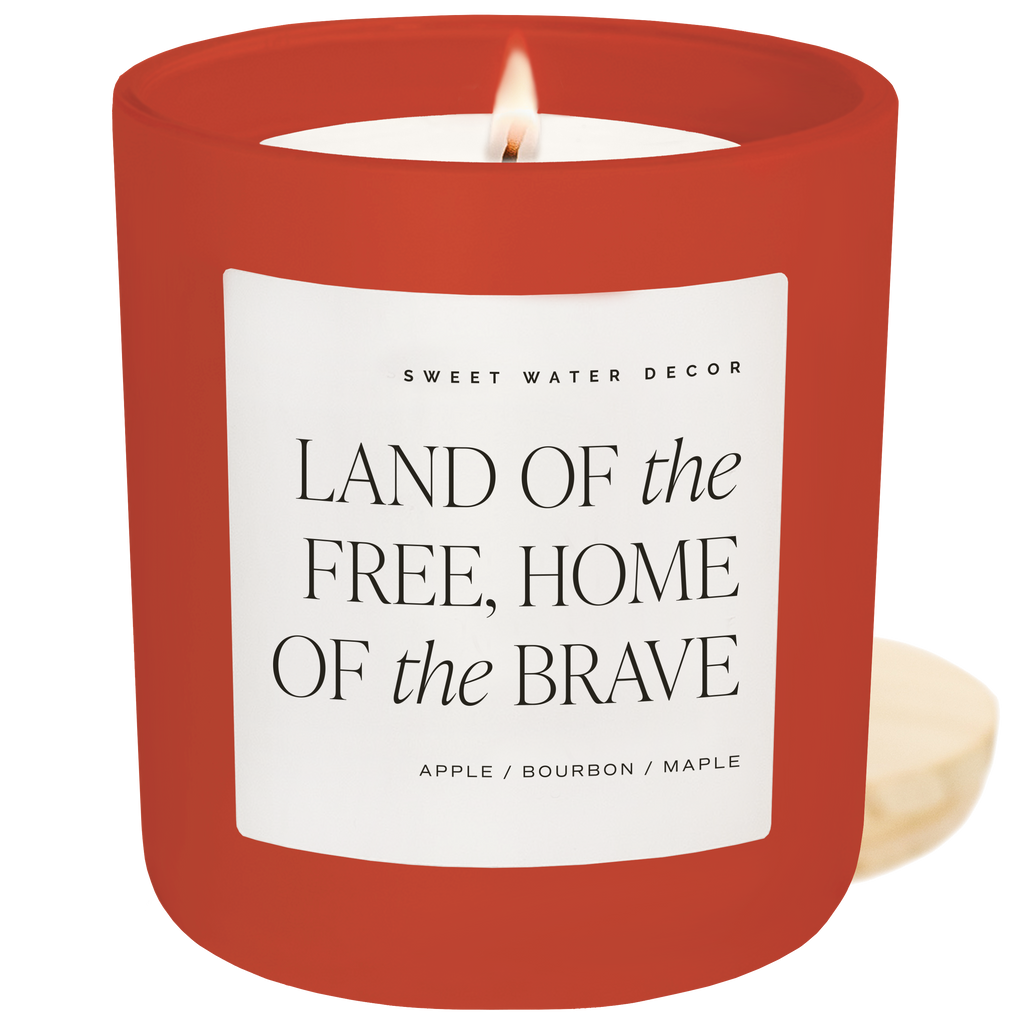 *NEW* Land of the Free, Home of the Brave 15 oz Soy Candle