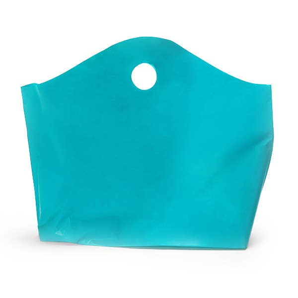 Wave Top Plastic Retail Merchandise Bags