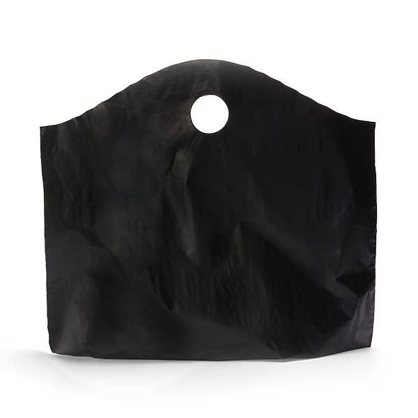 Wave Top Plastic Retail Merchandise Bags