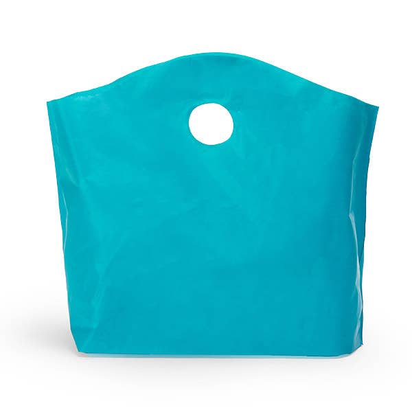 Wave Top Plastic Retail Merchandise Bags