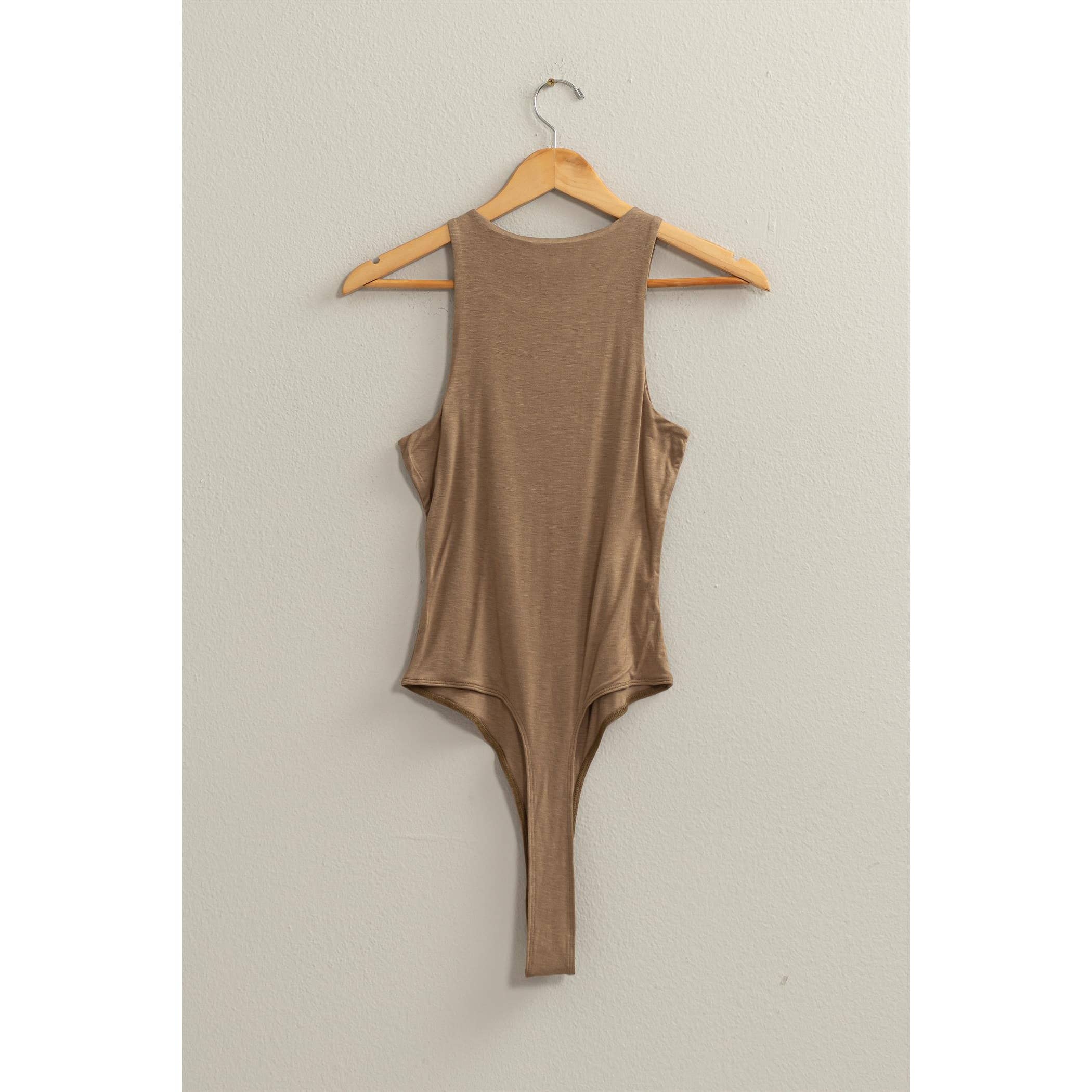 Sleeveless Tank Top Bodysuit
