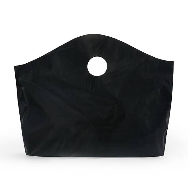 Wave Top Plastic Retail Merchandise Bags