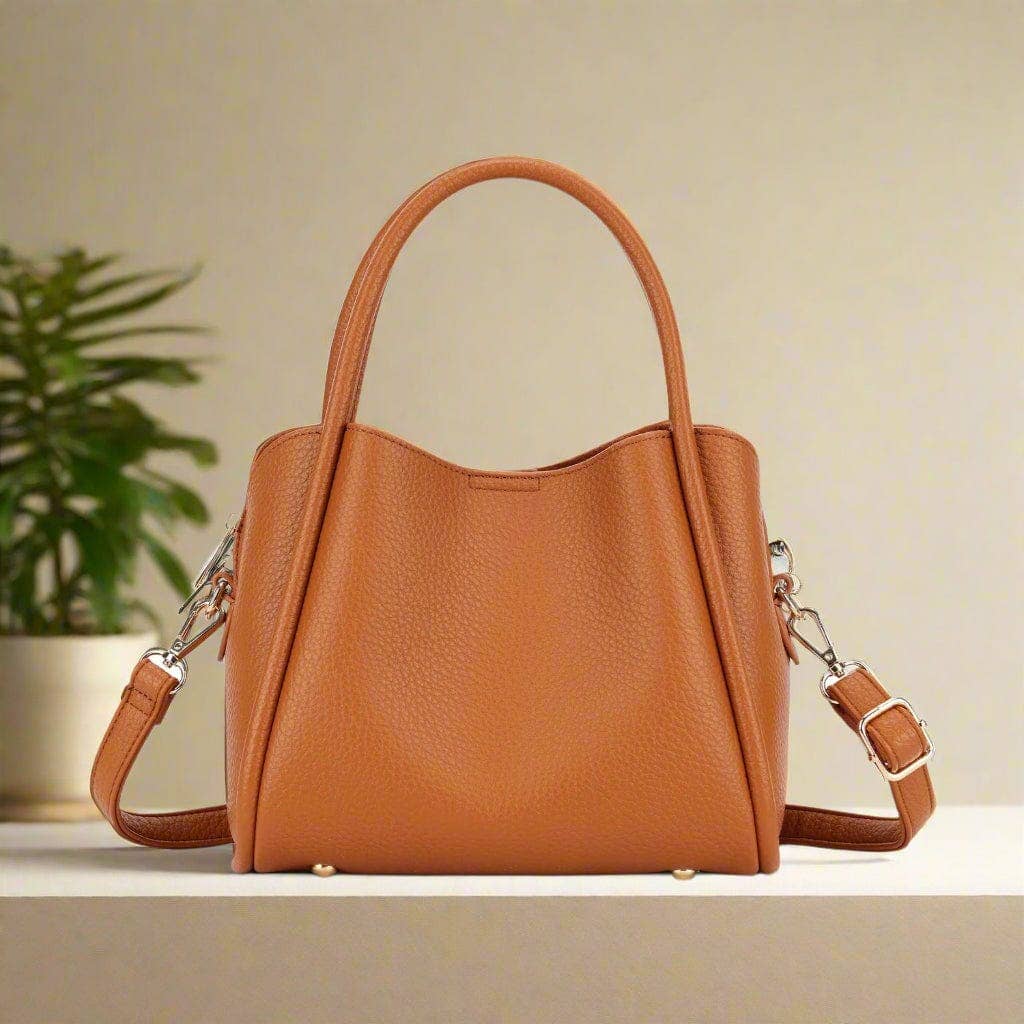 94646 Clara 3 Compartment Satchel/Crossbody Bag