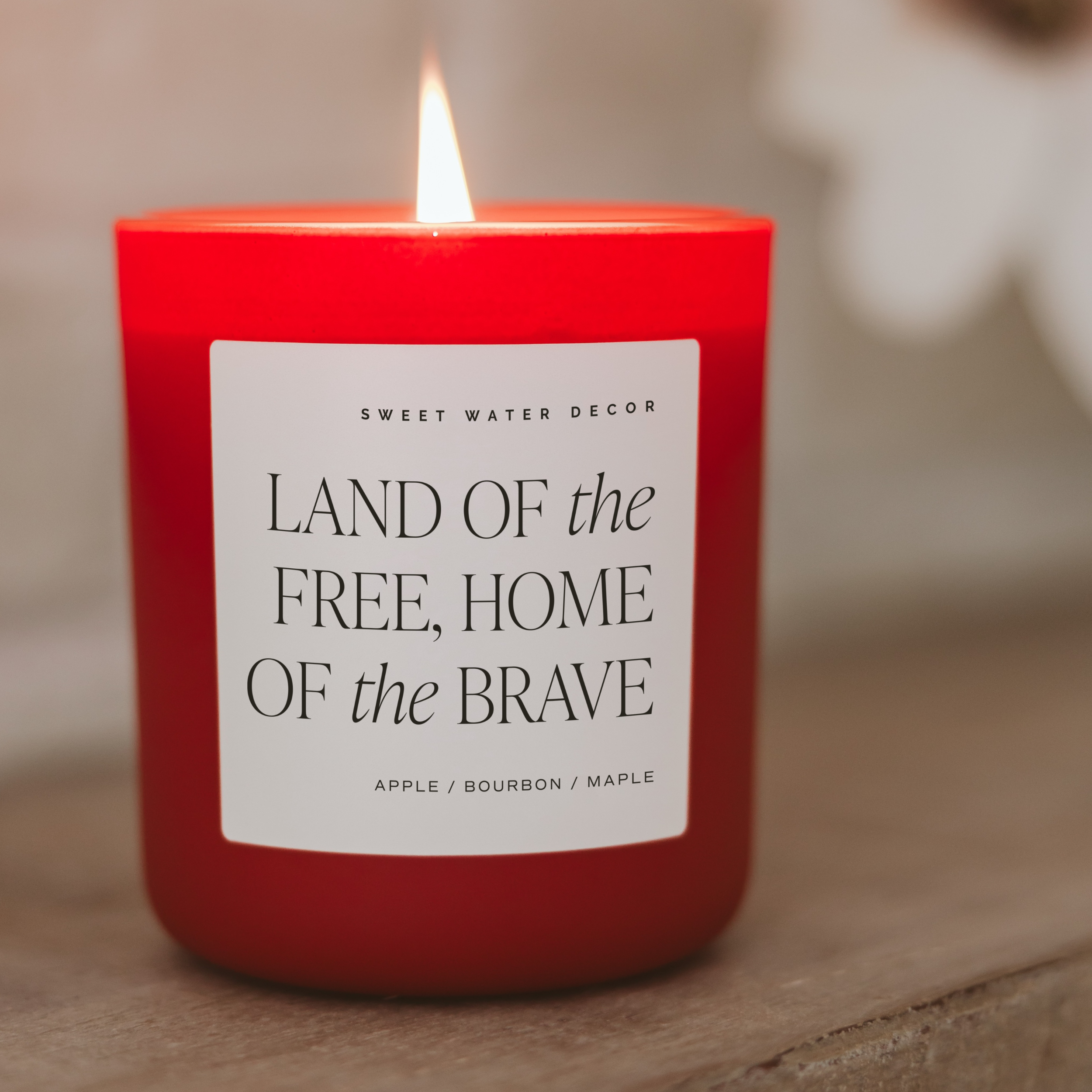 *NEW* Land of the Free, Home of the Brave 15 oz Soy Candle