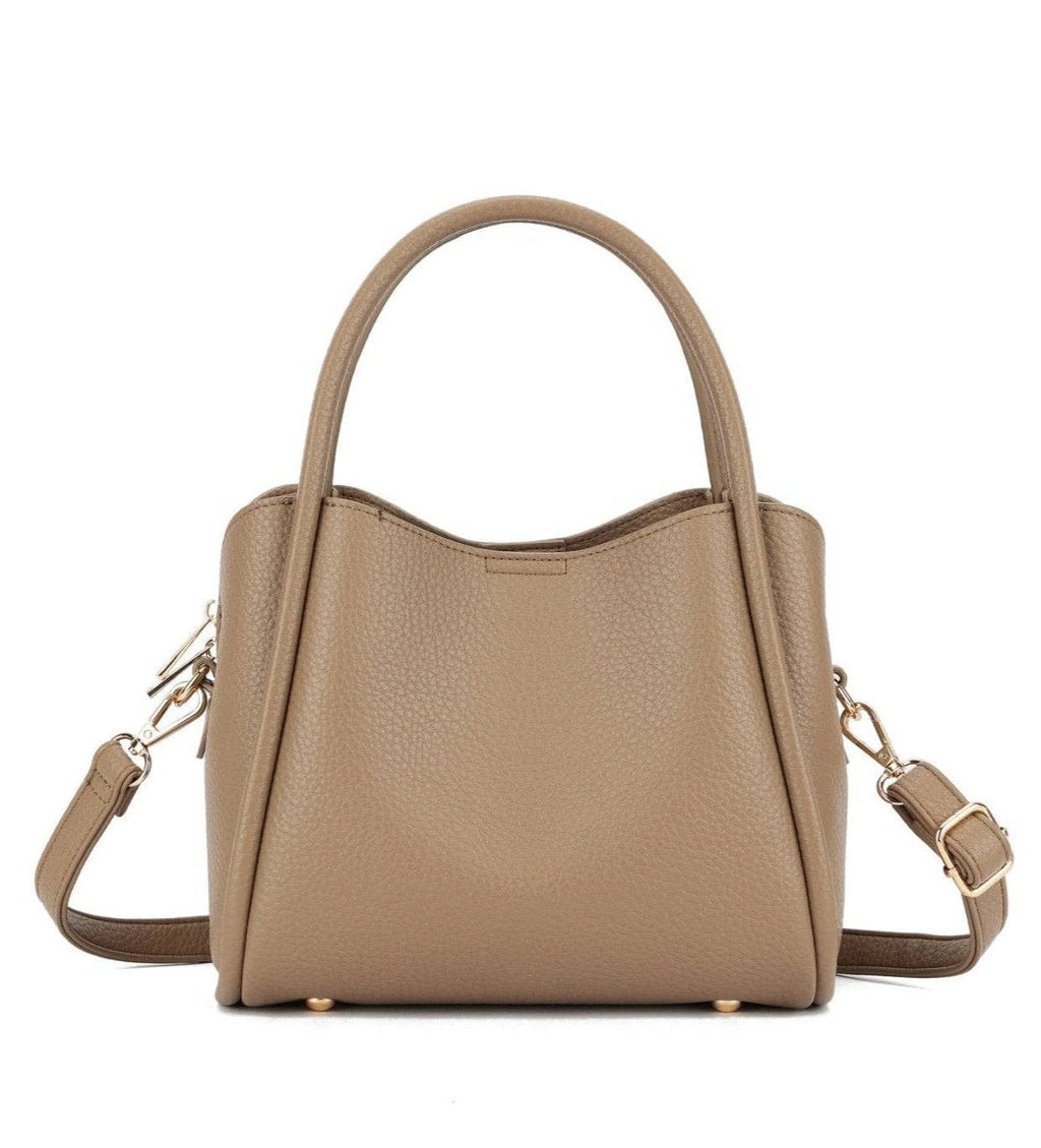 94646 Clara 3 Compartment Satchel/Crossbody Bag