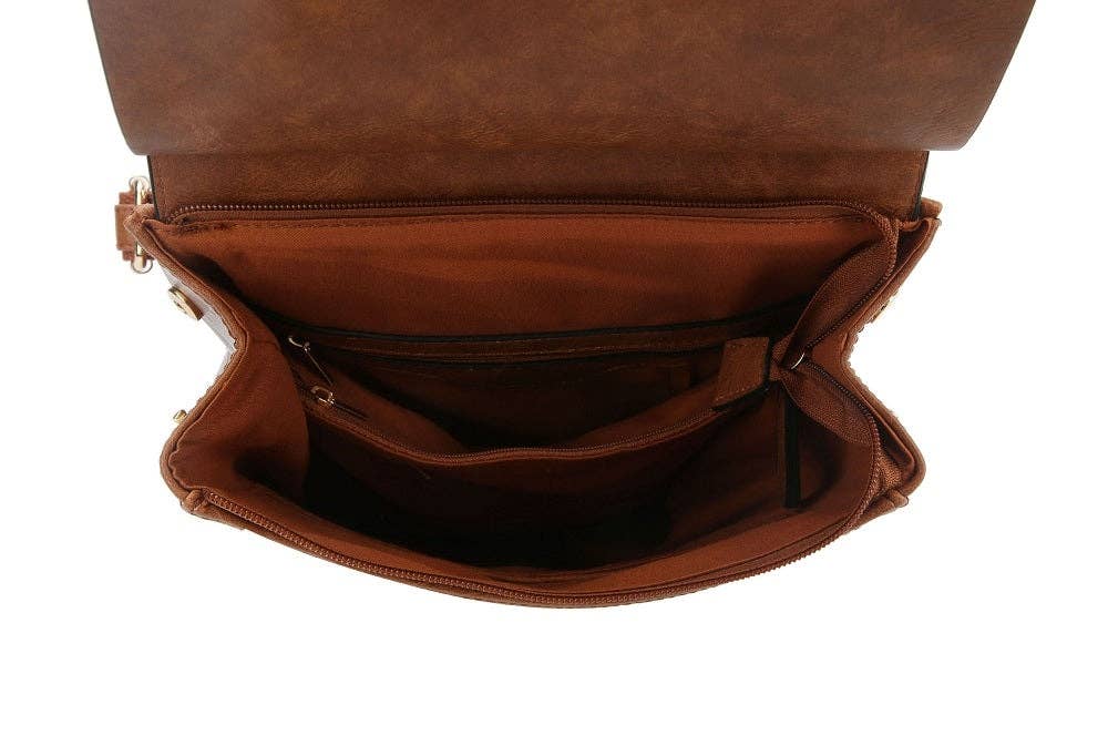 UNV0069 Flap Over Convertible Backpack