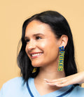 Wholesale | McNeese Pokes (Licensed) | Custom Beaded Earrings